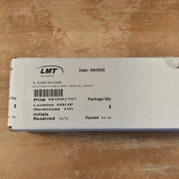 LMT M203 mounting kit, rifle-length M203 mount, A2 rifle M203 kit, grenade launcher accessories, LMT Defense, Pathfinder Militaria side 3