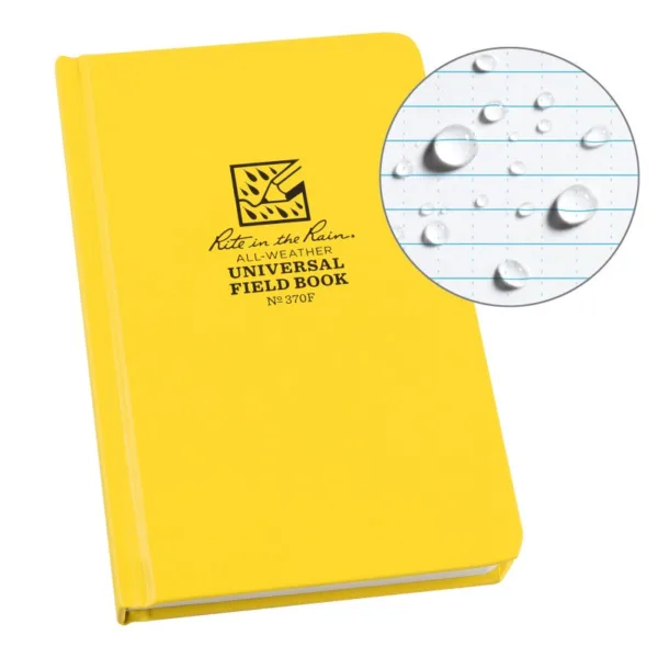 Fabrikoid Universal Hard Cover Book - 4.75 x 7.5 Yellow