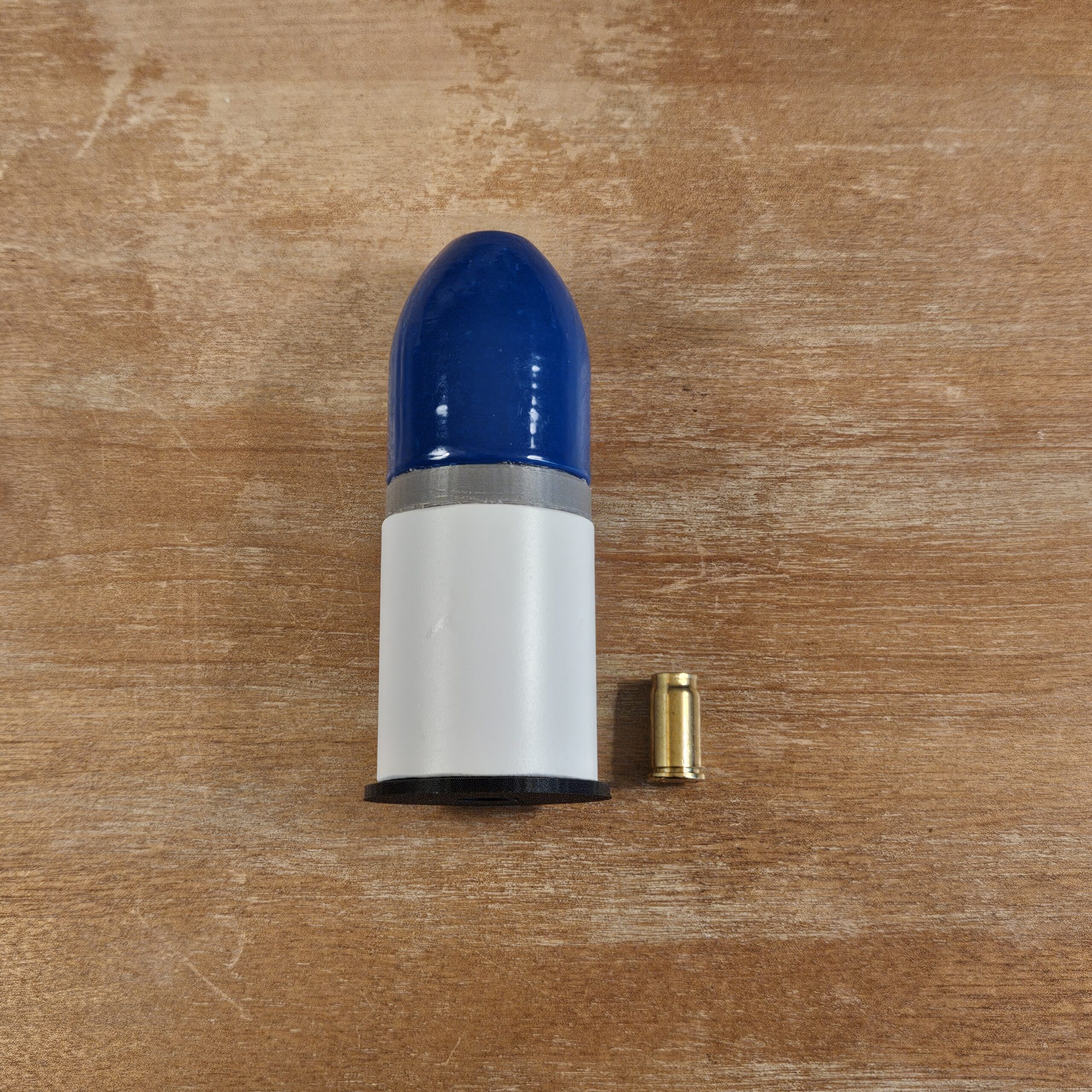 Home 56 37mm M781 Chalk Round with carbon-filled multi-use base for reusable training