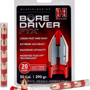 HORNADY 50CAL BORE DRIVER - 3499 290GR FTX 20CT 10BX/CS