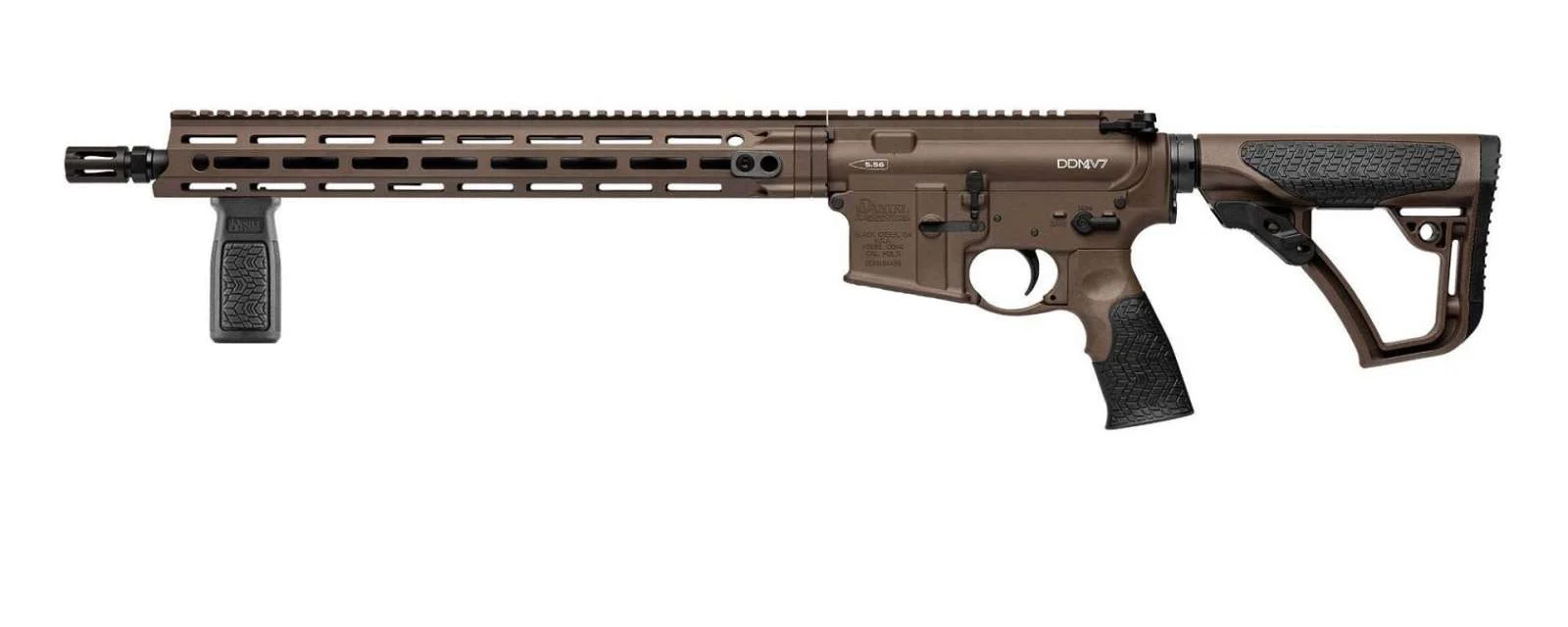 DANIEL DEFENSE DDM4V7 5.56MM RIFLE 16" MFR RAIL MIL SPEC+ NO MAG
