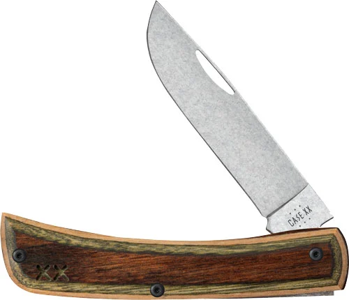 CASE KNIVES CROSSROADS SERIES - BROWN/GREEN LAM SOD BUSTER JR 1 CASE KNIVES CROSSROADS SERIES - BROWN/GREEN LAM SOD BUSTER JR