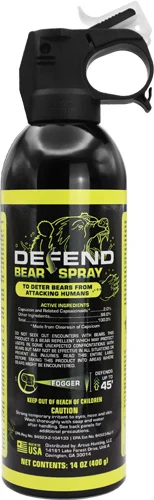 DDW DEFEND BEAR SPRAY 14OZ. 1 DDW DEFEND BEAR SPRAY 14OZ.