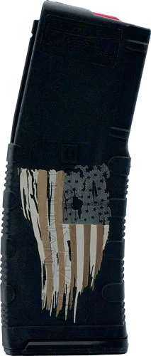 BLACK RAIN MAGAZINE AR15 30RD - 5.56" TATTERED FLAG ETCHED 1 BLACK RAIN MAGAZINE AR15 30RD - 5.56" TATTERED FLAG ETCHED