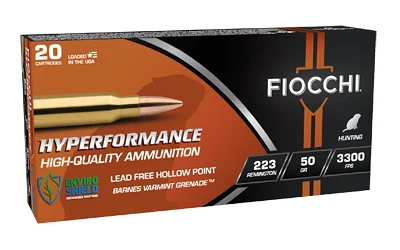 FIOCCHI HYPR 223REM 50GR HP 20/200 1 FIOCCHI HYPR 223REM 50GR HP 20/200