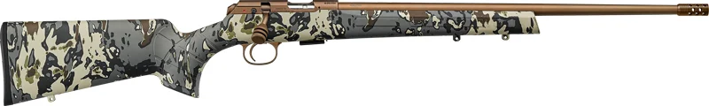 CZ 457 AMERICAN HUNTER 22LR 20 - THREADED BRONZE CAMO STOCK 1 CZ 457 AMERICAN HUNTER 22LR 20 - THREADED BRONZE CAMO STOCK