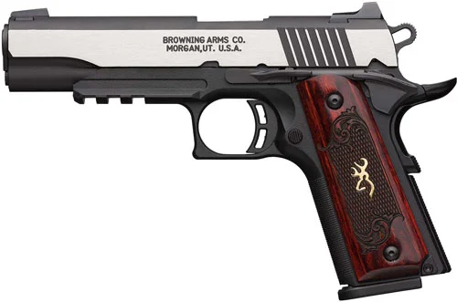 BROWNING 1911-380 BLACK LABEL - MEDALLION PRO 4.25"FS W/ RAIL 2 BROWNING 1911-380 BLACK LABEL - MEDALLION PRO 4.25"FS W/ RAIL - Image 2