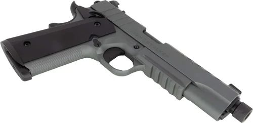 TISAS 1911 NIGHT STALKER 45ACP - 5" THREADED BBL 8RD BLACK/GRY