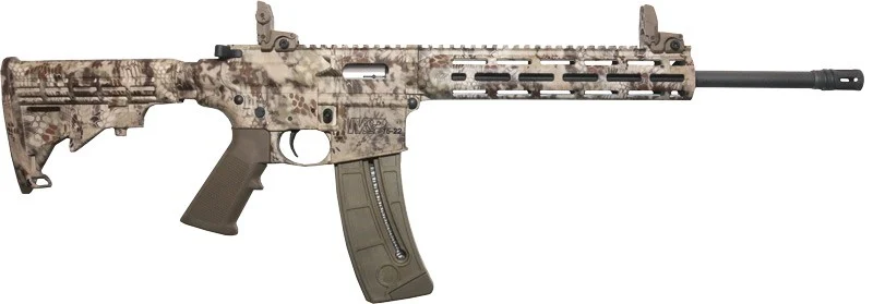 S&W M&P15-22 SPORT 22LR 16.5" - 25-SH 6-POS KRYPTEK HIGHLANDE