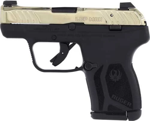 RUGER LCP MAX 380ACP FRONT - NIGHT SGT CHAMPAGNE PVD SLIDE 2 RUGER LCP MAX 380ACP FRONT - NIGHT SGT CHAMPAGNE PVD SLIDE - Image 2