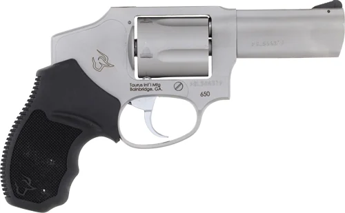 TAURUS 650 357MAG 3" FIXED - 5-SHOT SS RUBBER