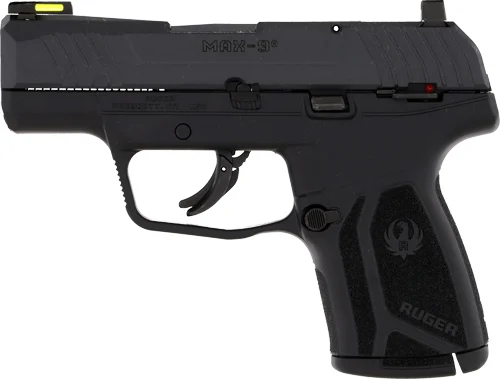 RUGER MAX-9 9MM DAY/NIGHT - SIGHT 3.20" 10-SHOT BLACK