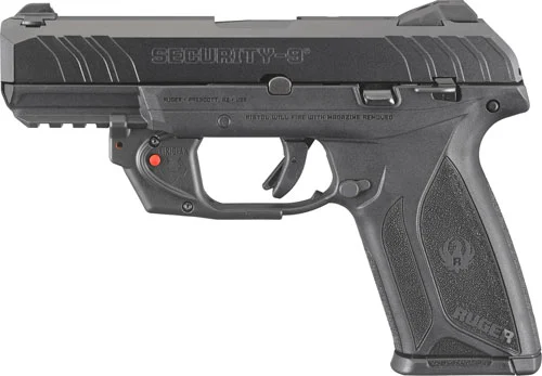 RUGER SECURITY-9 9MM LUGER - ADJ 15-SHOT BLUED W/VIRIDIAN