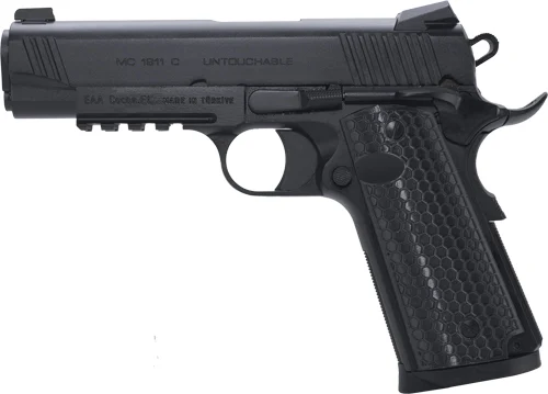 GIRSAN MC1911 UNTOUCHABLE 9MM - COMMANDER G10 GRIP 9RD BLACK 2 GIRSAN MC1911 UNTOUCHABLE 9MM - COMMANDER G10 GRIP 9RD BLACK - Image 2