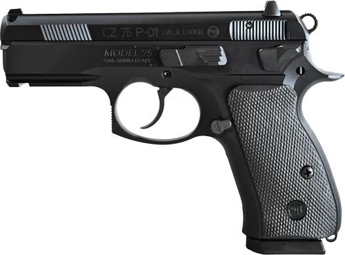 CZ 75 P-01 50TH ANNIVERSARY - 9MM FS 15RD DECOCKER POLYCOAT 1 CZ 75 P-01 50TH ANNIVERSARY - 9MM FS 15RD DECOCKER POLYCOAT