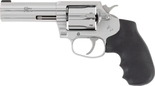 COLT COBRA 38SPL+P FS 4" 6RD - STAINLESS RUBBER GRIPS 2 COLT COBRA 38SPL+P FS 4" 6RD - STAINLESS RUBBER GRIPS - Image 2