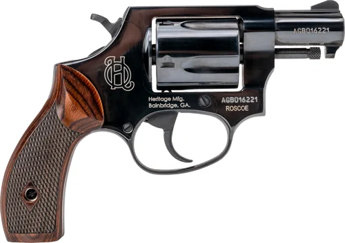 HERITAGE ROSCOE 38SPL 2" - FIXED BLACK WOOD