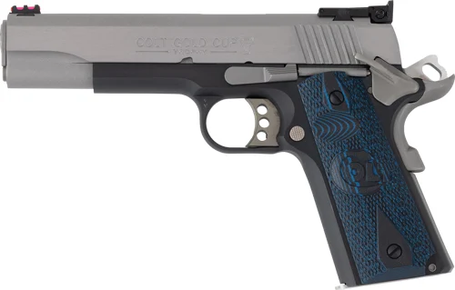 COLT GOLD CUP LITE 45ACP 5" - 8RD TWO TONE BLUE G10 GRIPS 2 COLT GOLD CUP LITE 45ACP 5" - 8RD TWO TONE BLUE G10 GRIPS - Image 2