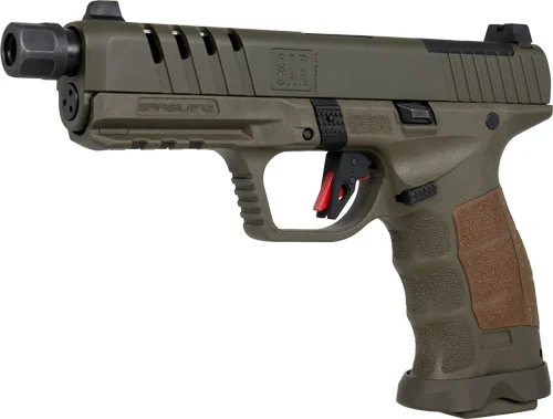 SAR USA SAR9 SOCOM 9MM - 5.2" BBL 17/21 RD MAG SF GREEN 2 SAR USA SAR9 SOCOM 9MM - 5.2" BBL 17/21 RD MAG SF GREEN - Image 2