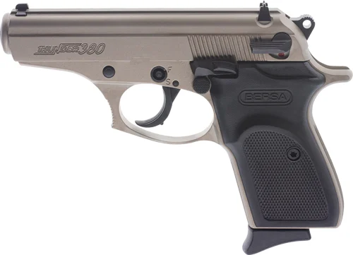 BERSA THUNDER PLUS 380ACP FS - 15+1 SHOT SATIN NICKEL SYN