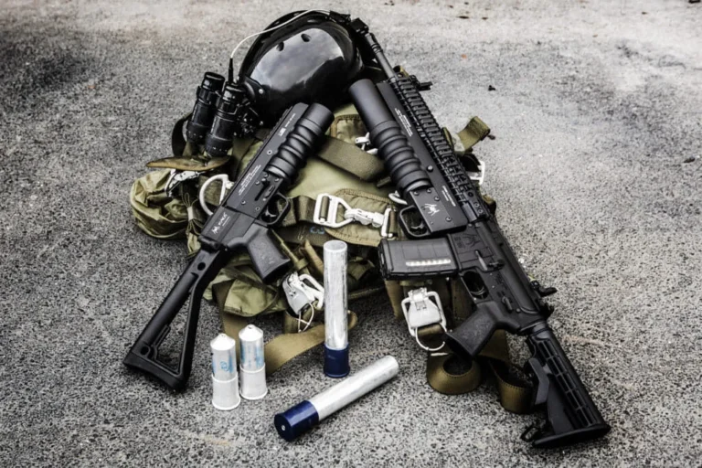 pathfinder-militaria-Unleashing-Versatility: Spike’s-Tactical-37mm-HAVOC-Launchers & KAOS-Stock System