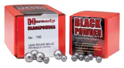 HORNADY .445 .45 CALIBER - ROUND BALL 100CT 25BX/CS 1 HORNADY .445 .45 CALIBER - ROUND BALL 100CT 25BX/CS