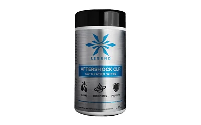 LEGEND AFTERSHOCK CLP SAT WIPES 75CT 1 LEGEND AFTERSHOCK CLP SAT WIPES 75CT