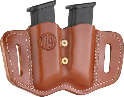 1791 F2.2 DOUBLE MAG CARRIER - FOR DBL STACK MAGS BROWN 1 1791 F2.2 DOUBLE MAG CARRIER - FOR DBL STACK MAGS BROWN