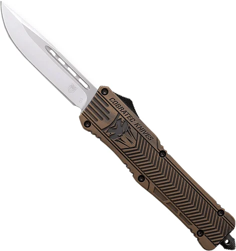 COBRATEC MEDIUM CTK1 OTF - CERTAKOTE BRONZE 3" DRP POINT 1 COBRATEC MEDIUM CTK1 OTF - CERTAKOTE BRONZE 3" DRP POINT