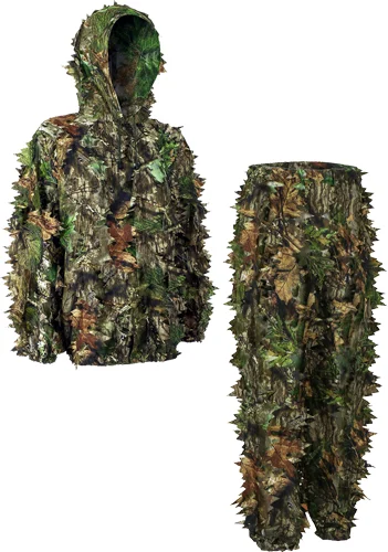 TITAN LEAFY SUIT MOSSY OAK - OBSESSION NWTF 2/3XL PANTS/TOP 3 TITAN LEAFY SUIT MOSSY OAK - OBSESSION NWTF 2/3XL PANTS/TOP - Image 3