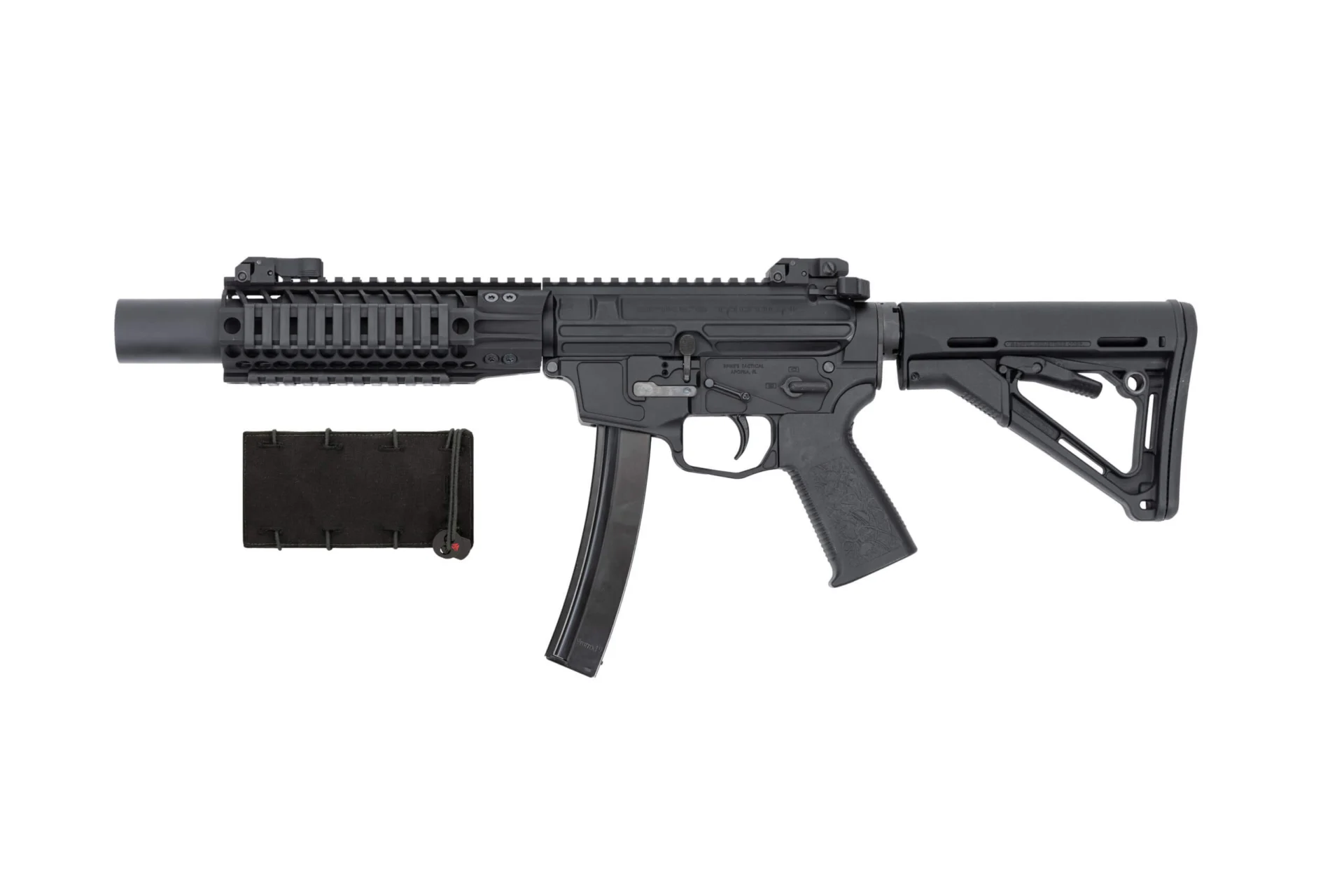 Spike’s Tactical Mini-Recluse 9mm Integrally Suppressed SBR 1 Spike’s Tactical Mini-Recluse 9mm integrally suppressed short barreled rifle with 6.75 inch barrel