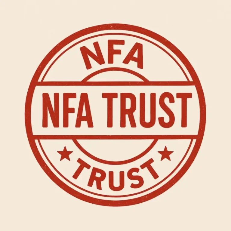 NFA Gun Trust legal document example