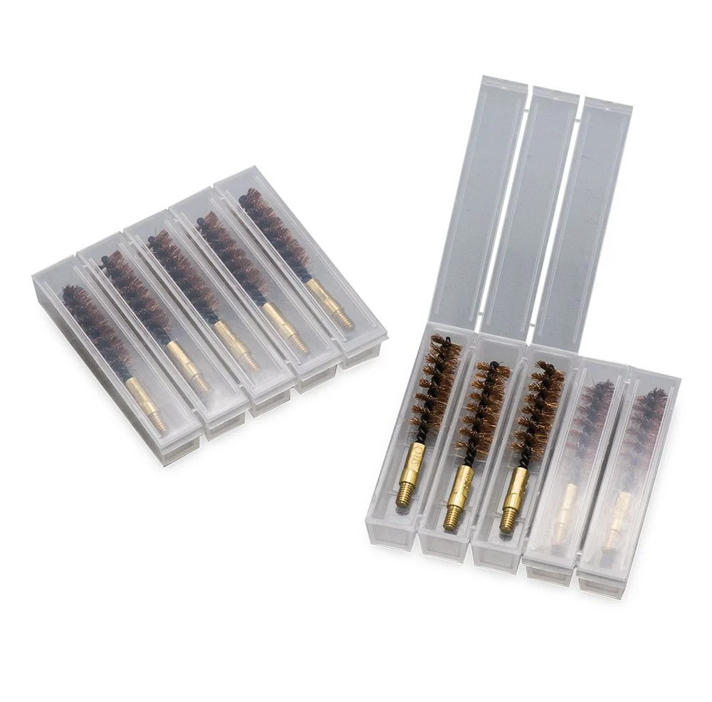 .38 Cal/9mm Bronze Bore Brushes 10 Pack 1 .38 Cal/9mm Bronze Bore Brushes 10 Pack