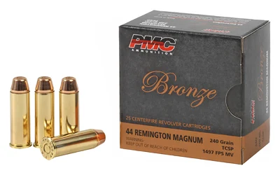 PMC BRNZ 44MAG 240 TCSP 25/500 1 PMC BRNZ 44MAG 240 TCSP 25/500