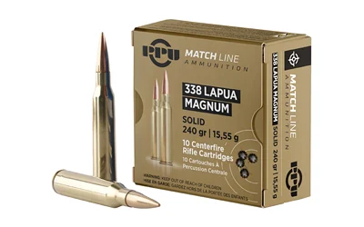 PPU 338 LAPUA MAG MATCH 240GR 10/200 1 PPU 338 LAPUA MAG MATCH 240GR 10/200