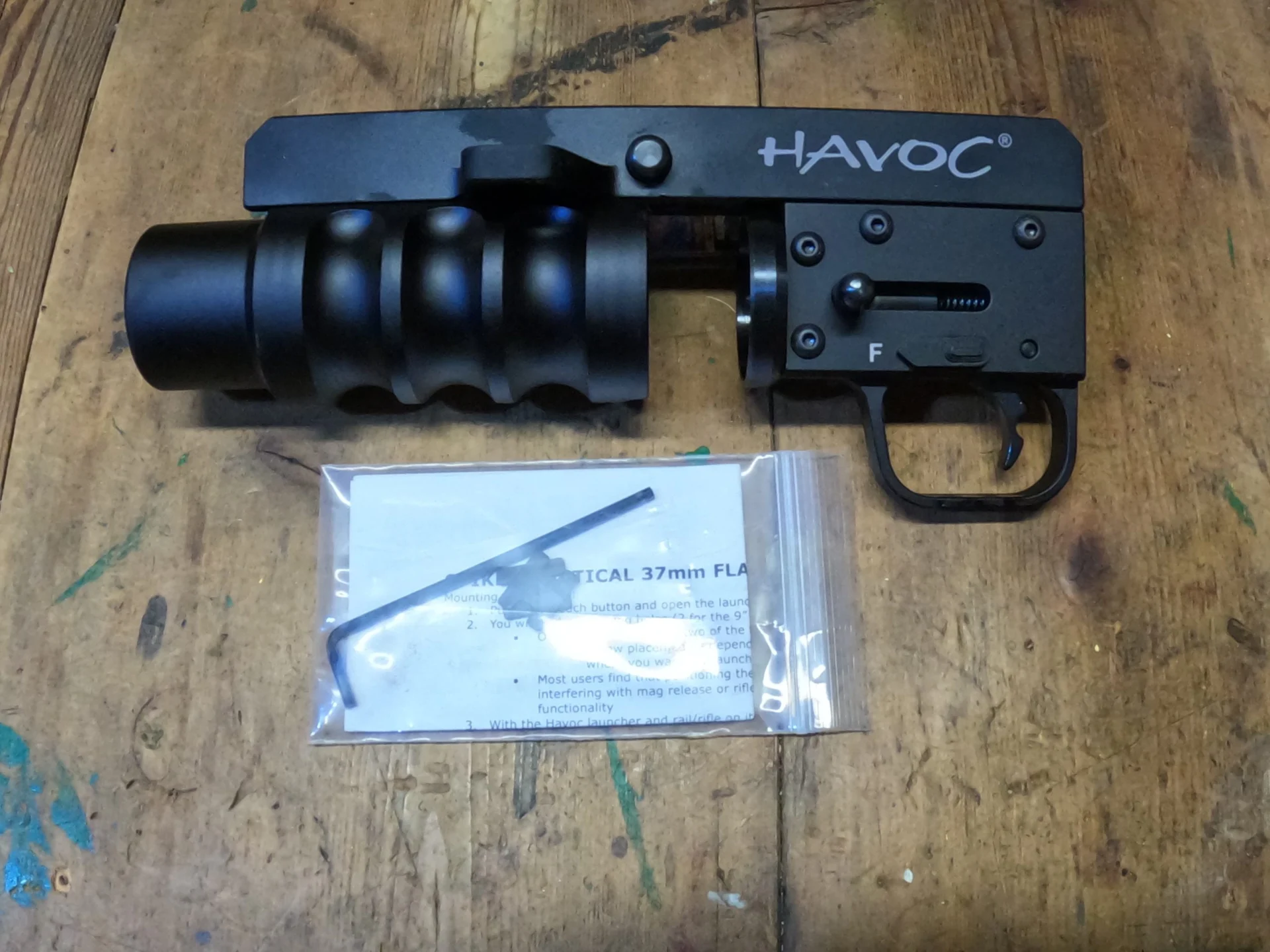 SPIKE'S TACTICAL HAVOC 37MM FLARE LAUNCHER 9 INCH 3 SPIKE'S TACTICAL HAVOC 37MM FLARE LAUNCHER 9 INCH