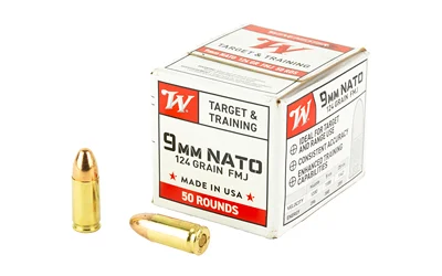 WIN USA 9MM NATO 124GR FMJ 50/1000 1 WIN USA 9MM NATO 124GR FMJ 50/1000