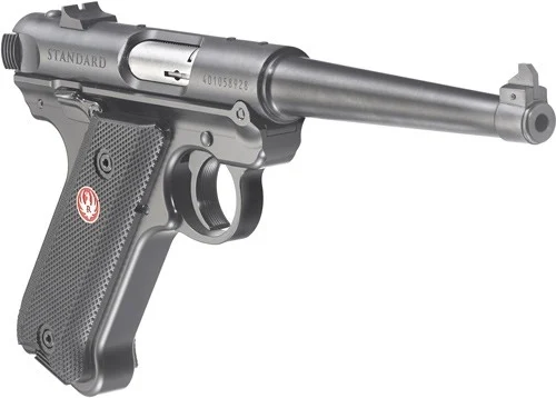 RUGER MARK IV STANDARD 22LR - 6" FIXED SIGHT SYNTHETIC 3 RUGER MARK IV STANDARD 22LR - 6" FIXED SIGHT SYNTHETIC - Image 3