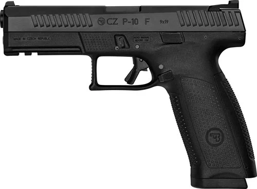 CZ P-10 F 9MM FS 19-SHOT - REVERSIBLE MAG CATCH BLACK 2 CZ P-10 F 9MM FS 19-SHOT - REVERSIBLE MAG CATCH BLACK - Image 2