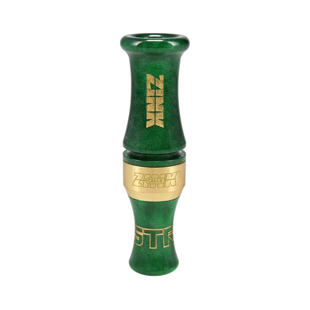Zink Green Top Rocker Duck Mouth Call Green Envy 1 Zink Green Top Rocker Duck Mouth Call Green Envy