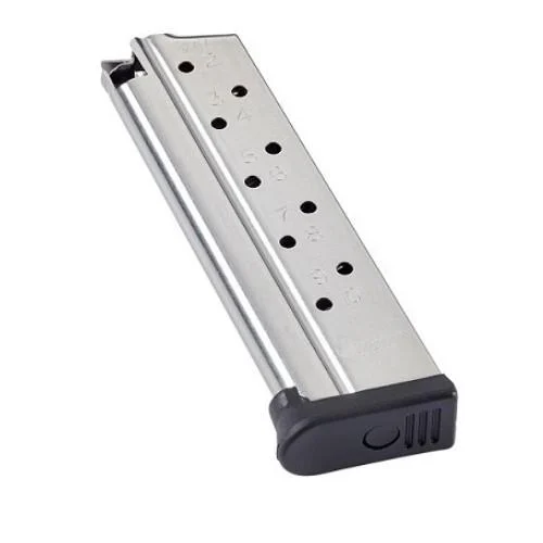 Chip McCormick Range Pro Full-Size 1911 Handgun Magazine Stainless 9mm Luger 10/rd 1 Chip McCormick Range Pro Full-Size 1911 Handgun Magazine Stainless 9mm Luger 10/rd