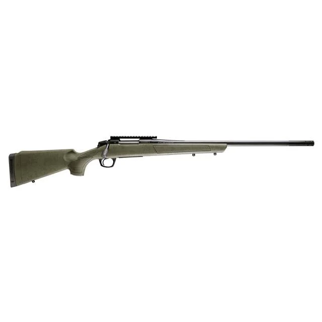 CVA Cascade XT Rifle .308 Win 4rd Capacity 22" Threaded Cerakote Black Barrel OD Green/Black Web Stock Pic Rail