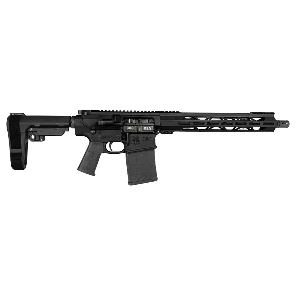 Diamondback DB10 Handgun .308 Win 20rd Magazine 13.5" 5/8x24 Threaded Barrel Black with SBA3 Brace 1 Diamondback DB10 Handgun .308 Win 20rd Magazine 13.5" 5/8x24 Threaded Barrel Black with SBA3 Brace