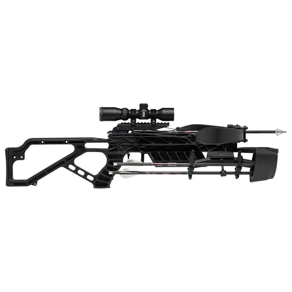 Excalibur Mag Air Crossbow 305 fps with Fixed Power Scope Black 1 Excalibur Mag Air Crossbow 305 fps with Fixed Power Scope Black