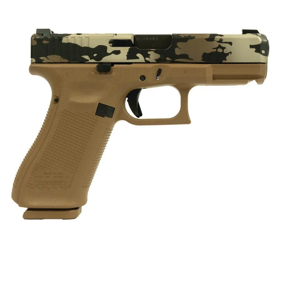 Glock V-Series Model 19x OR Camo Handgun 9mm Luger 17rd Magazines (3) 4.02" Ported Barrel Glock Night Sights 1 Glock V-Series Model 19x OR Camo Handgun 9mm Luger 17rd Magazines (3) 4.02" Ported Barrel Glock Night Sights