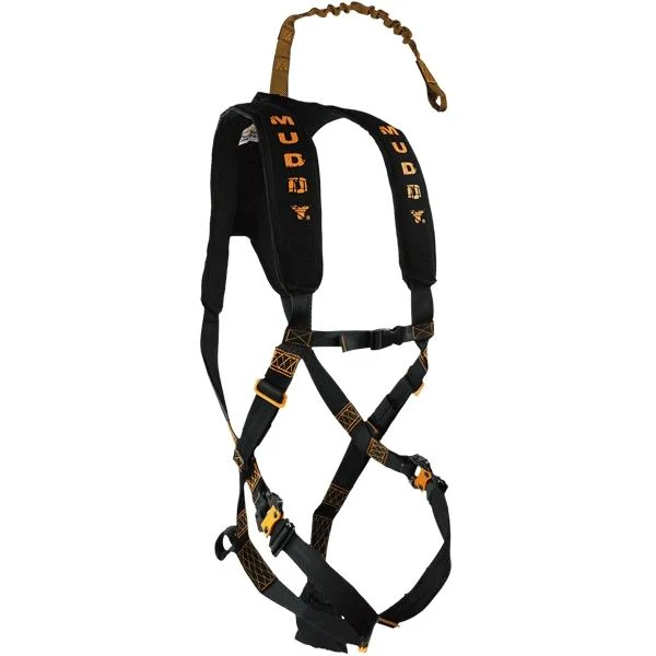 Muddy Diamondback Harness Lineman's Rope Tree Strap Susp Relief Strap & Carabiner 1 Muddy Diamondback Harness Lineman's Rope Tree Strap Susp Relief Strap & Carabiner
