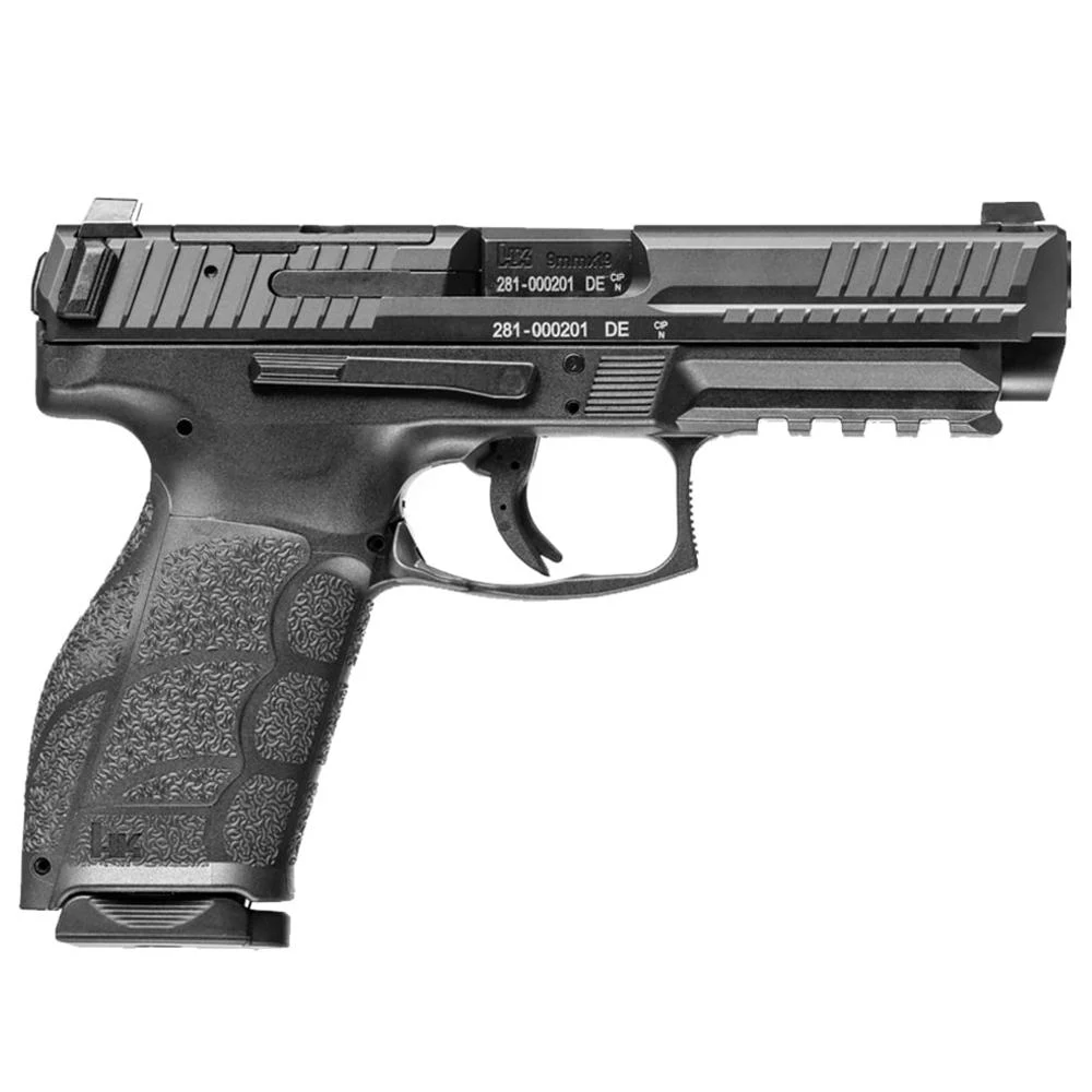 H&K VP9A1 F Handgun 9mm Luger 10rd Magazines (2) 4.53" Barrel Black Optic Ready