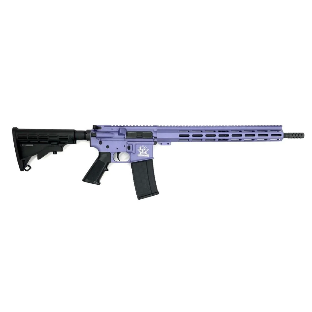 GLFA AR-15 Rifle .223 Wylde 10rd Magazine 16" Threaded Barrel Wild Orchid with 15.25" Handguard CA Compliant 1 GLFA AR-15 Rifle .223 Wylde 10rd Magazine 16" Threaded Barrel Wild Orchid with 15.25" Handguard CA Compliant