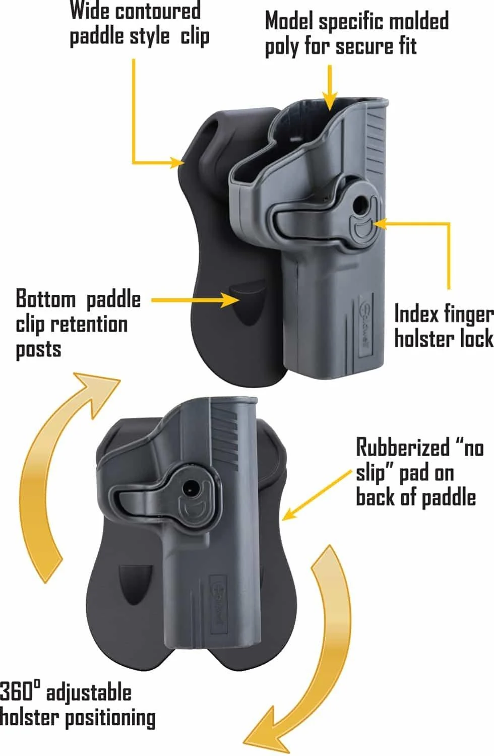 Caldwell Tac Ops Holster Taurus 24/7 1 Caldwell Tac Ops Holster Taurus 24/7