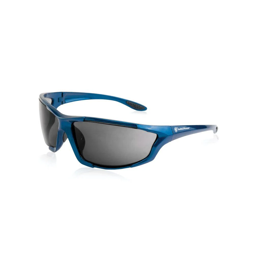 Smith & Wesson Major Full Frame Shooting Glasses Blue with Smoke Lens 1 Smith & Wesson Major Full Frame Shooting Glasses Blue with Smoke Lens